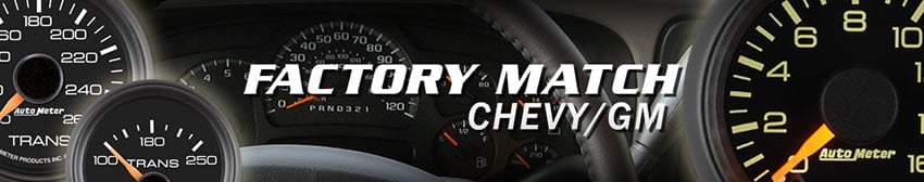 Auto Meter 8360 Chevy Factory Match Fuel Pressure Gauge 