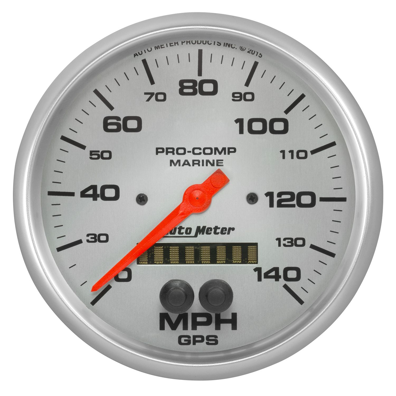 AutoMeter 5in. GPS Speedometer, 0-140 MPH, American Muscle 1281