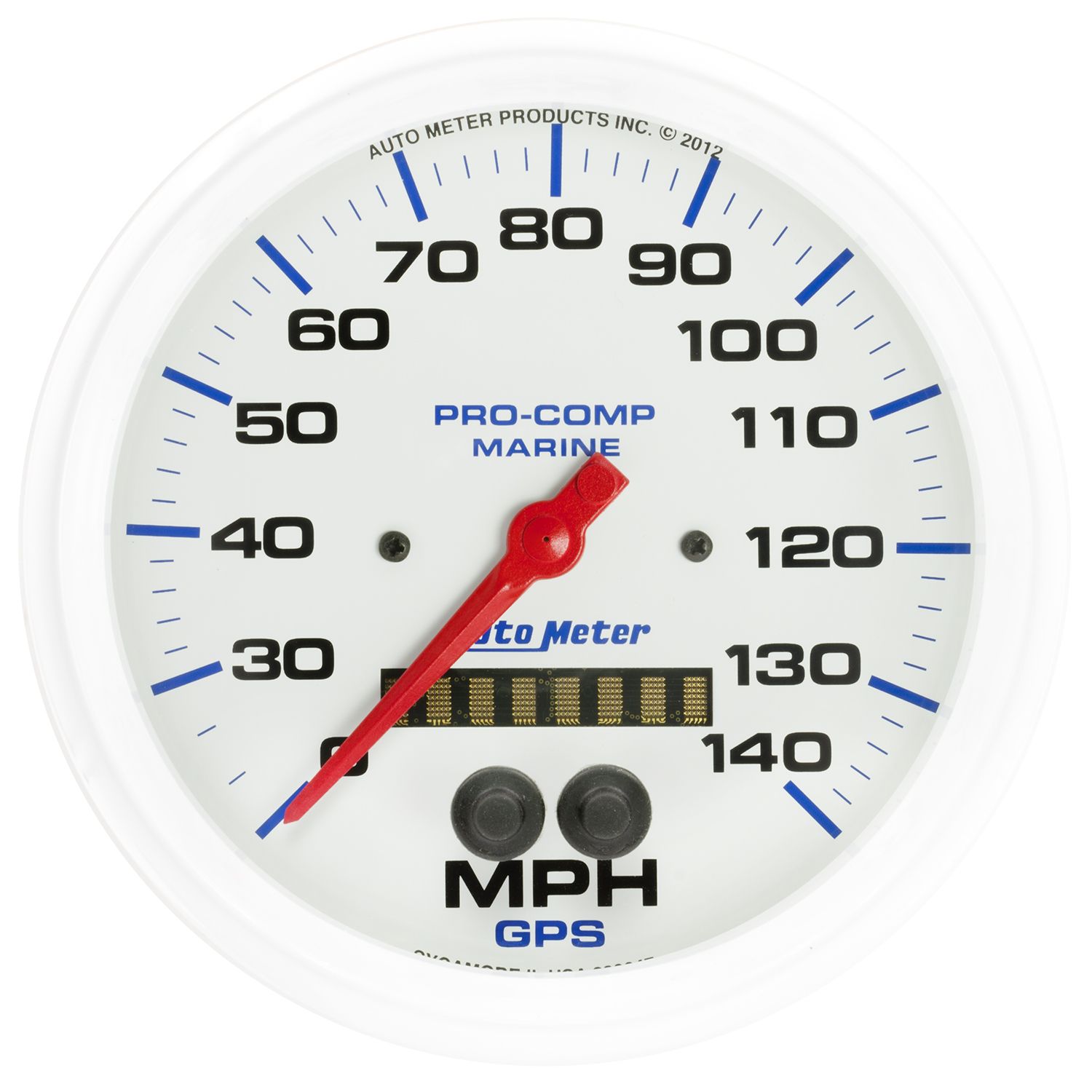 AutoMeter 5in. GPS Speedometer, 0-140 MPH, American Muscle
