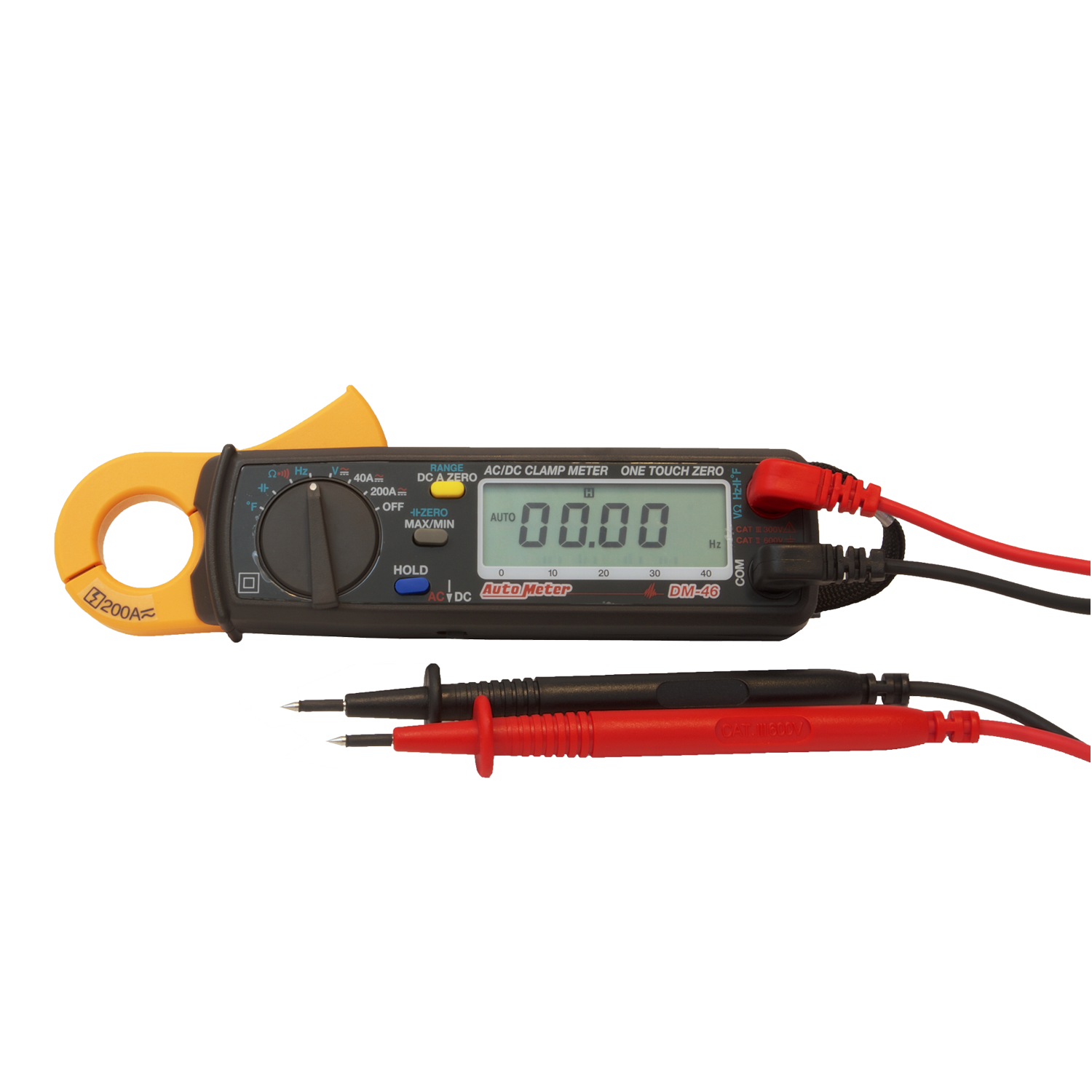 DM-46; AC/DC Current Clamp Meter, High Resistance