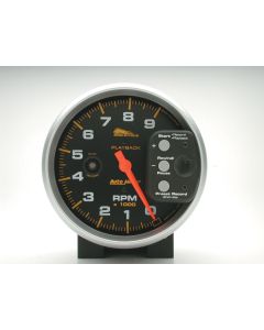 5" TACHOMETER, 0-9,000 RPM, BLACK, PRO-CYCLE
