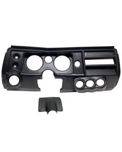 DIRECT FIT DASH PANEL, CHEVELLE 68, WITH VENTS, FITS (2) 5" and (4) 2-1/16" GAUGES