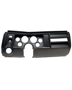 DIRECT FIT DASH PANEL, CHEVELLE 69, WITH VENT, FITS (2) 3-3/8" and (4) 2-1/16" GAUGES