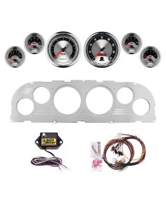 6 GAUGE DIRECT-FIT DASH KIT, CHEVY TRUCK 60-63, AMERICAN MUSCLE