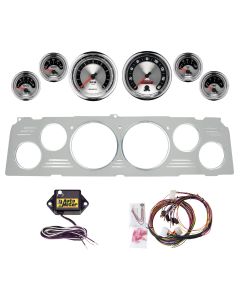 6 GAUGE DIRECT-FIT DASH KIT, CHEVY TRUCK 64-66, AMERICAN MUSCLE