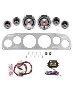 6 GAUGE DIRECT-FIT DASH KIT, FORD TRUCK 57-60, AMERICAN MUSCLE