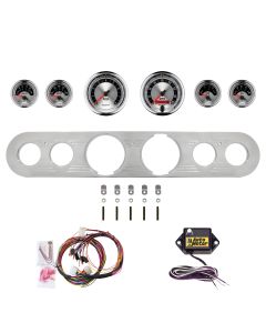6 GAUGE DIRECT-FIT DASH KIT, FORD TRUCK 67-72, AMERICAN MUSCLE