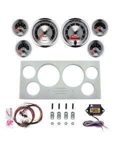 6 GAUGE DIRECT-FIT DASH KIT, FORD TRUCK 73-79, AMERICAN MUSCLE