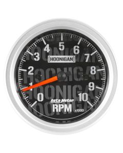 3-3/8" tachometer, 0-10,000 RPM, IN-DASH, HOONIGAN