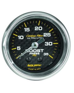 2-1/16" BOOST, 0-35 PSI, MECHANICAL, CARBON FIBER