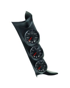 PILLAR KIT, 0-35 PSI/0-2000 °F/100-300 °F, 01-07 GM FULL-SIZE TRUCK, W/O SPEAKER, SPEK-PRO, BLACK DIAL, BLACK BEZEL, FLAT ANTIGLARE LENS