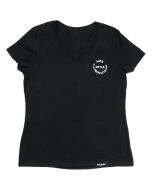 T-SHIRT, VINTAGE, BLACK, WOMEN'S, XL