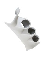 A-PILLAR, FULL, TRIPLE, 2-1/16", TAN, DODGE MAGNUM/CHARGER/300C 06-08