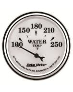 2-1/16" WATER TEMPERATURE, 100-250 °F, AIR-CORE, OLD-TYME WHITE II