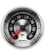 2-1/16" OIL TEMPERATURE, 140-280 °F, STEPPER MOTOR, AMERICAN MUSCLE