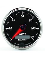 3-3/8" SPEEDOMETER, 0-120 MPH, ELECTRIC, DESIGNER BLACK II
