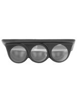 DASH CONSOLE LOWER, TRIPLE, 2-1/16", FORD SUPER DUTY 99-04