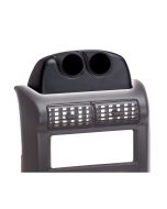 DASH TOP, DUAL, 2-1/16", JEEP WRANGLER, 97-06 TJ