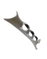 A-PILLAR, FULL, TRIPLE, 2-1/16", TAN, DODGE RAM 03-09