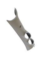 A-PILLAR, FULL, DUAL, 2-1/16", TAN, DODGE RAM 10-18