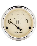 2-1/16" FUEL LEVEL, 240-33 Ω, AIR-CORE, ANTIQUE BEIGE