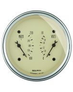 3-3/8" DUAL GAUGE, 100-250 °F/8-18V, ANTIQUE BEIGE