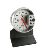 5" TACHOMETER, 0-9,000 RPM, SILVER, PRO-CYCLE