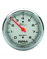 3-3/8" TACHOMETER, 0-8,000 RPM, SILVER, PRO-CYCLE