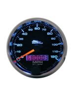 2-5/8" SPEEDOMETER, 0-120 MPH, ELECTRIC, BLACK, PRO-CYCLE