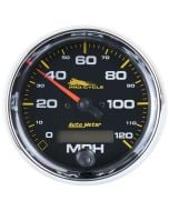 3-3/4" SPEEDOMETER, 0-120 MPH, ELECTRIC, BLACK, PRO-CYCLE