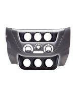 DASH CONSOLE UPPER, TRIPLE, 2-1/16", MITSUBISHI EVO 8 03-07
