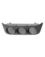 DASH CONSOLE LOWER, TRIPLE, 2-1/16", MITSUBISHI EVO 8 03-07