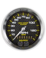 3-3/8" GPS SPEEDOMETER, 0-140 MPH, MARINE CARBON FIBER