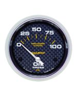 2-5/8" OIL PRESSURE, 0-100 PSI, AIR-CORE, AIR-CORE, MARINE CARBON FIBER