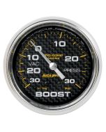 2-5/8" VACUUM/BOOST, 30 IN HG/20 PSI, MECHANICAL, MARINE CARBON FIBER