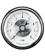 3-3/8" IN-DASH TACHOMETER, 0-8,000 RPM, PRESTIGE PEARL