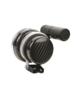 GAUGE COVER, FOR 5" PEDESTAL TACHOMETER, CARBON FIBER CUP