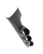 A-PILLAR, FULL, TRIPLE, 2-1/16", HYUNDAI TIBURON 03-04