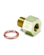 FITTING, ADAPTER, METRIC, M12X1 MALE TO 1/8" NPTF FEMALE, BRASS