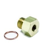 FITTING, ADAPTER, METRIC, M16X1.5 MALE TO 1/8" NPTF FEMALE, BRASS
