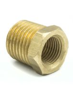 FITTING, ADAPTER, 1/4" NPT MALE, 1/8" NPT FEMALE, BRASS