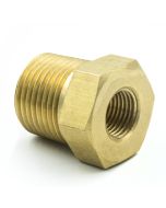 FITTING, ADAPTER, 3/8" NPT MALE, 1/8" NPT FEMALE, BRASS