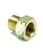 FITTING, ADAPTER, 3/8" NPT MALE, BRASS, FOR AUTO GAGE MECH. TEMP.