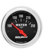 2-1/16" WATER TEMPERATURE, 100-250 °F, AIR-CORE, TRADITIONAL CHROME