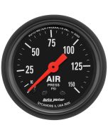 2-1/16" AIR PRESSURE, 0-150 PSI, MECHANICAL, Z-SERIES