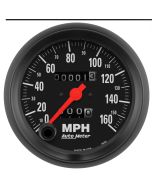 3-3/8" SPEEDOMETER, 0-160 MPH, MECHANICAL, Z-SERIES