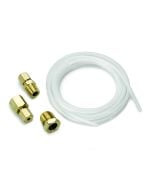TUBING, NYLON, 1/8", 10FT. LENGTH, INCL. 1/8" NPTF BRASS COMPRESSION FITTINGS