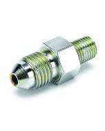 FITTING, ADAPTER, -4AN MALE TO 1/16" NPT MALE, FOR FORD FUEL RAIL
