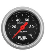 2-1/16" FUEL PRESSURE, 0-100 PSI, STEPPER MOTOR, SPORT-COMP