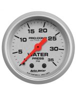 2-1/16" WATER PRESSURE, 0-35 PSI, MECHANICAL, ULTRA-LITE